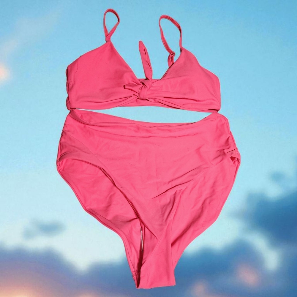 Pink Women's Swimwear Set
